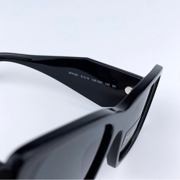 New - Prada PRO8YS 1AB5SO PR O8Y
Black Dark Gray Cat Eye
Unisex Sunglasses - Picture 11 of 12